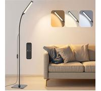 Lampadaire sur Pied LED à Colde Cygne-Hauteur réglable,5 Niveaux Luminosité&3T ons Réglables, Minuterie,pour Éclairage Éyelash(USB)