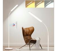 Lampadaire sur pied Salon Dimmable, 1800 Lumens Lampe de Sol LED 2700K à 6500K Températures de Couleur avec Télécommande et Contrôle Tactile et 1H Minuterie, Lampadaire Haut pour Salon Chambre Bureau