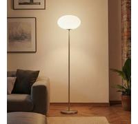 Lampadaire sur pied Sonika Lindby, gris, Salon / Salle à manger, Métal, Lampadaire