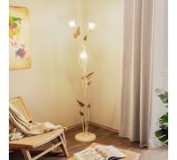 Lampadaire sur pied Vanda ONLI, beige, Salon / Salle à manger, Métal, Florentin, Lampadaire