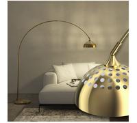 tectake® Lampadaire sur pied salon Lampe sur pied Lampe salon, Luminaire salon rétro chic Lampe Design scandinave industriel pour Lumière cosy salon, bureau, chambre enfants, lit, chambre