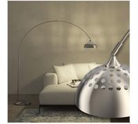 tectake® Lampadaire sur pied salon Lampe sur pied Lampe salon, Luminaire salon rétro chic Design scandinave industriel pour Lumière cosy salon, bureau, chambre enfants, lit, chambre