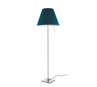 Lampadaire téléscop./dimmer Costanza Terra frame aluminium