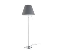 Lampadaire téléscop./dimmer Costanza Terra frame aluminium