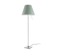 Lampadaire téléscop./dimmer Costanza Terra frame aluminium