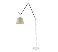 Lampadaire Tolomeo Mega, Abat - Jour Parchemin 32 cm avec Variateur