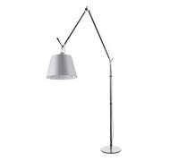 Lampadaire Tolomeo Mega, Abat - Jour Satin 36 cm avec Variateur