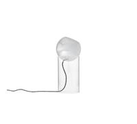 Lampadaire Topan VP14 en Acrylique Transparent/Chrome