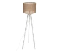 Lampadaire trépied Elva H143 Atmosphera Blanc et naturel G