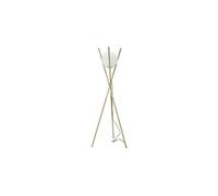 Mauro Ferretti Lampadaire trépied Glamy X métal doré 55 x 155 cm