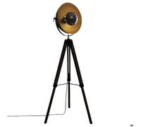 Lampadaire trépied ""Lahti"" métal noir H156cm - Atmosphera Créateur d'intérieur