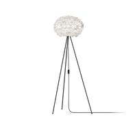 Lampadaire Trépied Umage Eos, Modèle Moyen , Blanc , Pieds Noir