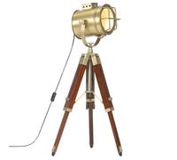VidaXL Lampadaire Trépied Bois
