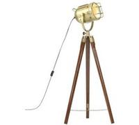 VidaXL Lampadaire rétro bois de manguier