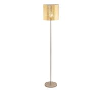 Lampadaire VISERBELLA E27 1X60W en acier champagne D280mm