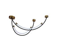 Lampadario LED à Suspension 2 Demi-Lunes 20W V-TAC Lumière Naturelle 4000K T]