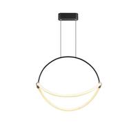 Lampadario LED Suspendu Moderne 16W Lumière Chaude/Froide Noir V-TAC VT-10125 [EEK: ET]