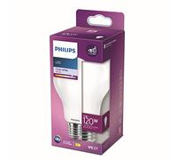 Philips Ampoule LED E27 A67 – équivalent 120W, blanc froid, non dimmable, verre