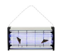 Lampe 1500 V 30 W - Piège à mouches lumineux - Destructeur d'insectes | Lampe anti-moustiques, lampe anti-moustiques pour mites, mouches, guêpes, montage mural, dessus de table, 25-40 m²