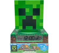 KIDS EUROSWAN Lampe réveil 3D Minecraft MIN3020 - Alarme et affichage date