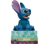 Lampe 3D avec réveil, motif Disney Stitch