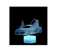 Lampe 3D Enfants Night 7 LED couleurs changeantes Décoration de bureau Table d'éclairage wedazano174