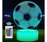 Lampe 3D - LED - 16 Couleurs - Télécommande - Décoration - Effet Illusion