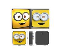 Minions 3d Lamp Face Doré Enfants