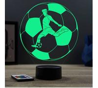 Lampe 3D Sport Ballon FootBall - LED - Idée Cadeau - Fabriquée en France