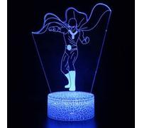 Lampe 3D Tactile RGB Veilleuses Enfant MY923 One Punch Man avec Telecommande G