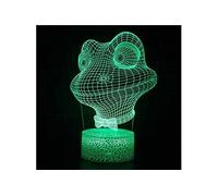 Lampe 3D Tactile Veilleuses Enfant 7 Couleurs avec Telecommande - Animal #518