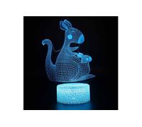 Lampe 3D Tactile Veilleuses Enfant 7 Couleurs avec Telecommande - Animal #522