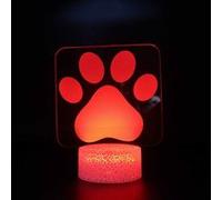Lampe 3D Tactile Veilleuses Enfant 7 Couleurs avec Telecommande - Animal #528 G