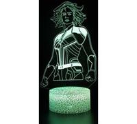 Lampe 3D Tactile Veilleuses Enfant 7 Couleurs avec Telecommande - Avengers #820 G