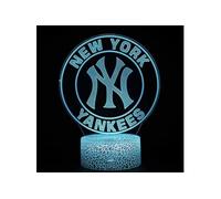 Lampe 3D Tactile Veilleuses Enfant 7 Couleurs avec Telecommande - Baseball #1417