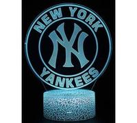 Lampe 3D Tactile Veilleuses Enfant 7 Couleurs avec Telecommande - Baseball #1417 G