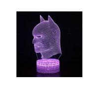 Lampe 3D Tactile Veilleuses Enfant 7 Couleurs avec Telecommande - Batman #292