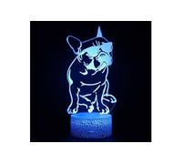 Lampe 3D Tactile Veilleuses Enfant 7 Couleurs avec Telecommande - Chien #1631