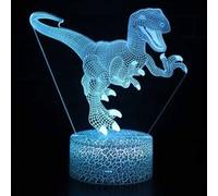 Lampe 3D Tactile Veilleuses Enfant 7 Couleurs avec Telecommande - Dinosaure #24 G
