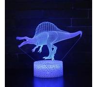 Lampe 3D Tactile Veilleuses Enfant 7 Couleurs avec Telecommande - Dinosaure #56 G