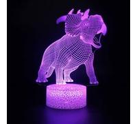 Lampe 3D Tactile Veilleuses Enfant 7 Couleurs avec Telecommande - Dinosaure #749 G