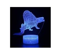 Lampe 3D Tactile Veilleuses Enfant 7 Couleurs avec Telecommande - Dinosaure #988