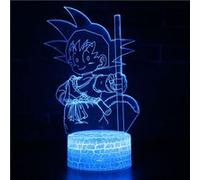 Lampe 3D Tactile Veilleuses Enfant 7 Couleurs avec Telecommande - Dragon Ball #81 G