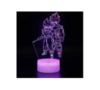 Lampe 3D Tactile Veilleuses Enfant 7 Couleurs avec Telecommande - Dragon Ball #814