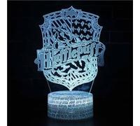 Lampe 3D Tactile Veilleuses Enfant 7 Couleurs avec Telecommande - Harry potter #251 G