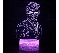 Lampe 3D Tactile Veilleuses Enfant 7 Couleurs avec Telecommande - Harry potter #253 G