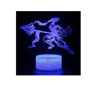Lampe 3D Tactile Veilleuses Enfant 7 Couleurs avec Telecommande - League of Legends #781