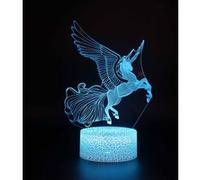 Lampe 3D Tactile Veilleuses Enfant 7 Couleurs avec Telecommande - Licorne #64 G