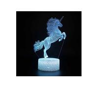 Lampe 3D Tactile Veilleuses Enfant 7 Couleurs avec Telecommande - Licorne #69