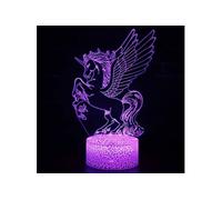 Lampe 3D Tactile Veilleuses Enfant 7 Couleurs avec Telecommande - Licorne #71
